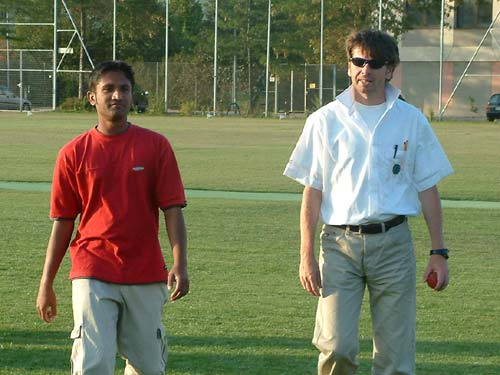 Umpires Leaving the Field of Play