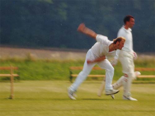 Marco Celeghin following through